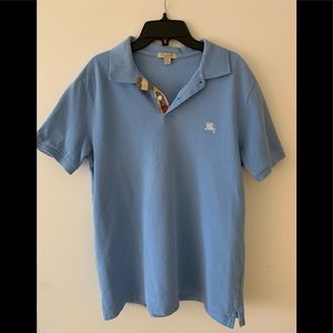 Preowned Authentic Burberry Brit polo Shirt, Size Large
